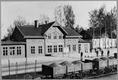 Borlänge station år 1920.