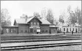 Borlänge station på 1920-talet.