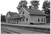 Braås station år 1990.