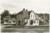 Bruzaholm station på 1950-talet. Nässjö - Oskarshamns Järnväg.