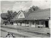 Bräcke station på 1940-talet.