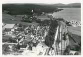 Vy över Bräcke år 1937.