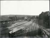 Vy över Edebäcks station.