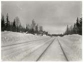 Emådalen på linjen Orsa-Sveg taget i Febuari 1931