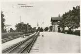 Eskilstuna Södra station omkring 1910.