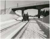 Viadukt över järnvägen mellan Gulåstjärn och Nordeåsen
