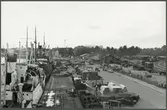 Gävle hamn år 1953.