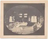 Järnvägsrestaurangen i Hallsberg 1863.