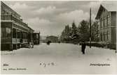 Vy från Järnvägsgatan i Hör.