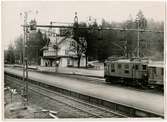 Jonsered järnvägsstation foto 1958