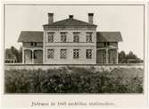 Gävle - Dala Järnväg, GDJ  Jädran=Boänge Jädrans år 1863 nedrivna stationshus.
