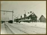 Stationshuset nedbrunnet 26/4 1915