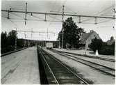 Stationen anlades 1912. 1939-40 moderniserades såväl expeditionslokalerna som bostadslägenheten. Tvåvånings tegelbyggnad