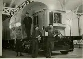 Fototid lördag klockan 13.00 framför Statens Järnvägar, SJ Q24 4 specialvagn tillverkad 1934.