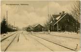 Stationen öppnades 1878. En och enhalvvånings stationshus i trä. Mekanisk växelförregling. Upphörde på 1970-talet.