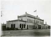 Lunds stationshus--från sydost.
Stationshuset ombyggt 1924