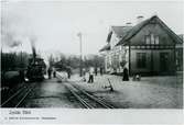 Jönköping-Gripenbergs järnväg, persontåg vid Lyckås Gård station.