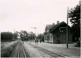 Lyckås Gård station, 1930-talet,  (JGJ)