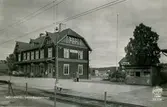 Mellansel station
vykort från Pressbyrån 1955
