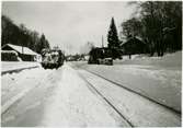 Text på bilden - Mullsjö bangård 1931.