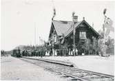 Niemisel station år 1903 i samband med Riksgränsbanans invigning
Bandelen Boden-Niemisel-Morjärv-Lappträsk