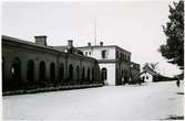 Nässjö station från torget.