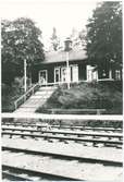 Svartälvs Järnväg, SEJ. Rockesholms station 30/6 1935.