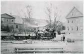 Mellersta Blekinge Järnväg, MBIJ.Första tåget anländer till Ronneby station 17/10 1887.