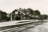 Vy över Runhällens Station.