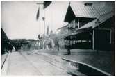 DH.J.Dala Hälsinglands Järnväg. Invigning vid Skattungbyns station 1902