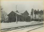 På - och tillbyggnad av Solberga Stationshus, utförd år 1918..