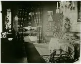 Sparreholm. Statens Järnvägar, SJ. Tjänstebostad för stationsinpektör mellan 1863-1881. Euphrosyne Herrlins rum, hustru till stins Carl Herrlin.