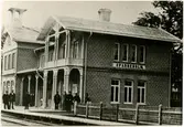 Sparreholm station. Statens Järnvägar, SJ.