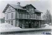 Trehörningsjö station.