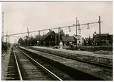 Uppsala norra vid elektifieringen 1934.