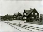 Vilhelminas järnvägsstation och posthus, år 1931.