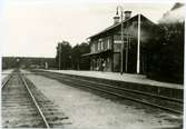 Vindelns station, den 13 juni 1930.