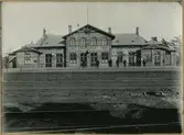 Ängelholms stationshus, mars 1929.