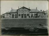 Ängelholms stationshus, mars 1929.