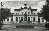 Örebro Centralstation, ca år 1950.
