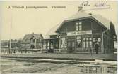 Järnvägsstation vid nuvarande Edeby.