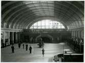 Interiör av vänthallen i Stockholms Centralstation.