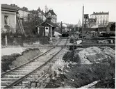 Spårkorsning vid Timmermansgatan.