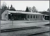 Vy vid Svängsta station
