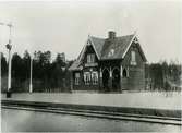 Södra Vi station. Östra Centralbanans Järnväg, ÖCJ.