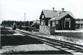 Sörtjärn station. Statens Järnvägar, SJ.