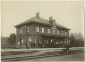 Tibro station. Statens Järnvägar, SJ.