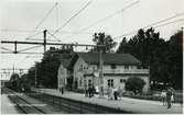 Tierp station. Statens Järnvägar, SJ Ds 328.