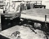 VGJ, Västergötland-Göteborgs Järnvägar, färjeläge för pråmar i Göteborg.