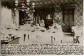 Matsalen i Halmstads järnvägsrestaurang omkring år 1900.